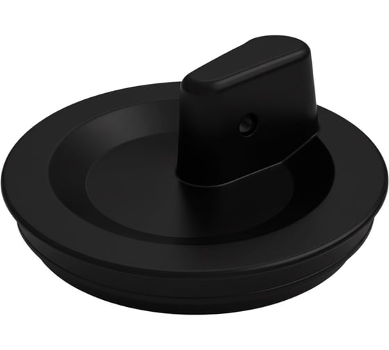 Изображение товара Пробка для раковины/умывальника чёрная MasterProf 35 мм МР ИС.110786