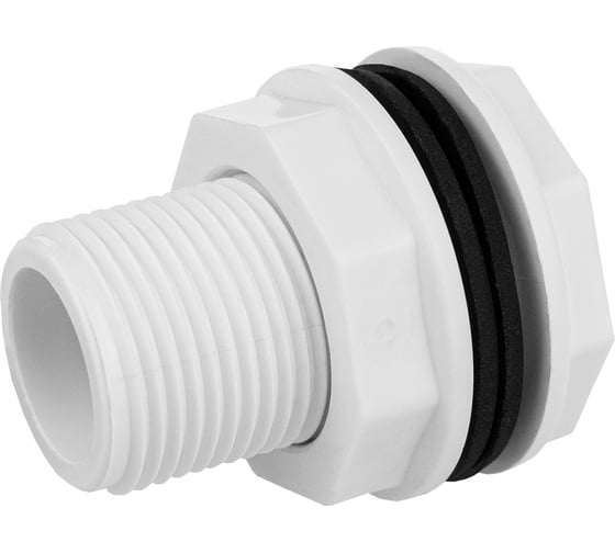 Изображение товара Штуцер (врезка) в бак (емкость) пластиковая MasterProf 3/4 МР-У ИС.131971