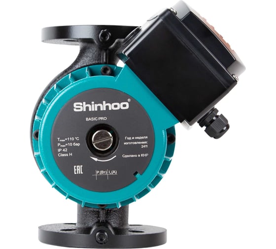 Изображение товара Насос циркуляционный BASIC PRO 65-8SF 380V /24/ SHINHOO 71242008