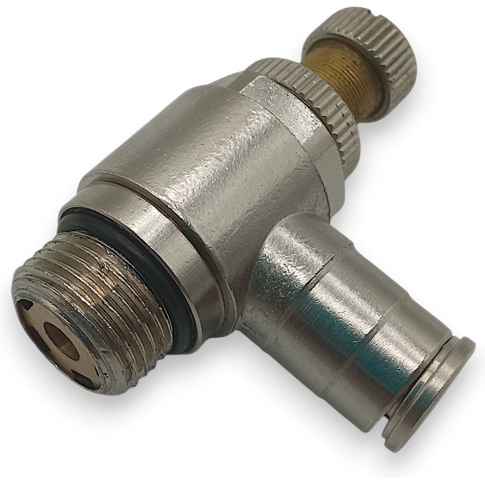 Изображение товара Дроссель Контактная Механика KEMSC08-03G-A с резьбой 3/8М и входом 8 мм