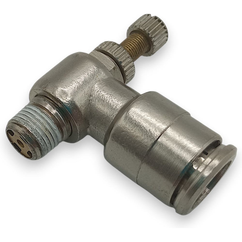 Изображение товара Дроссель Контактная Механика 1/8, трубка 10мм KEMSC10-01P-A