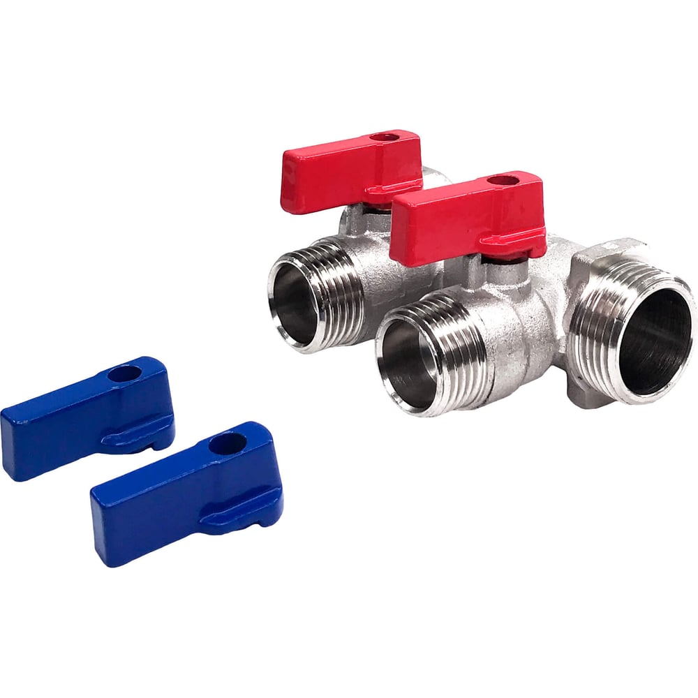 Изображение товара Коллектор распределительный STI ГШ 3/4 (НР 1/2×2 выхода) ТТ000019001