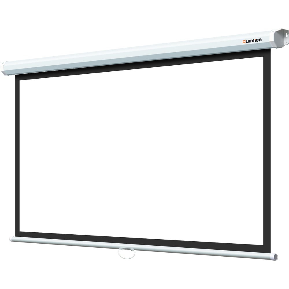 Изображение товара Настенный экран Lumien LEP-100126 Eco Picture 137х192см (рабочая область 104х186 см) (84) Matte White верх.кайма 30 см, восьмигранн \3\ 155759