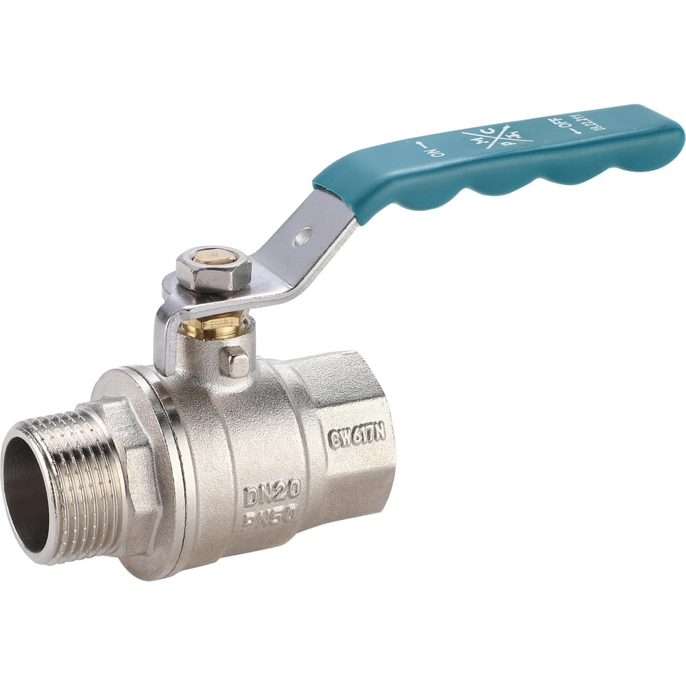 Изображение товара Кран шаровой Люкс ГШР-50-Л с рычажной ручкой, 50 мм, PN50