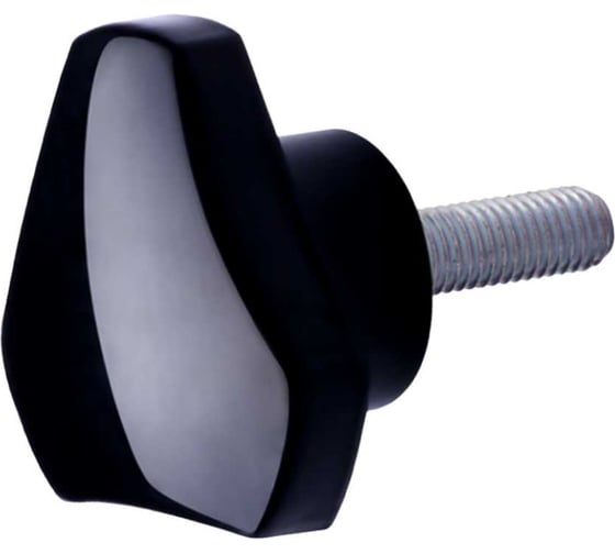 Изображение товара Ручка трехлепестковая Алтервиа с внешней резьбой, бакелит Арт. A51204.912160415