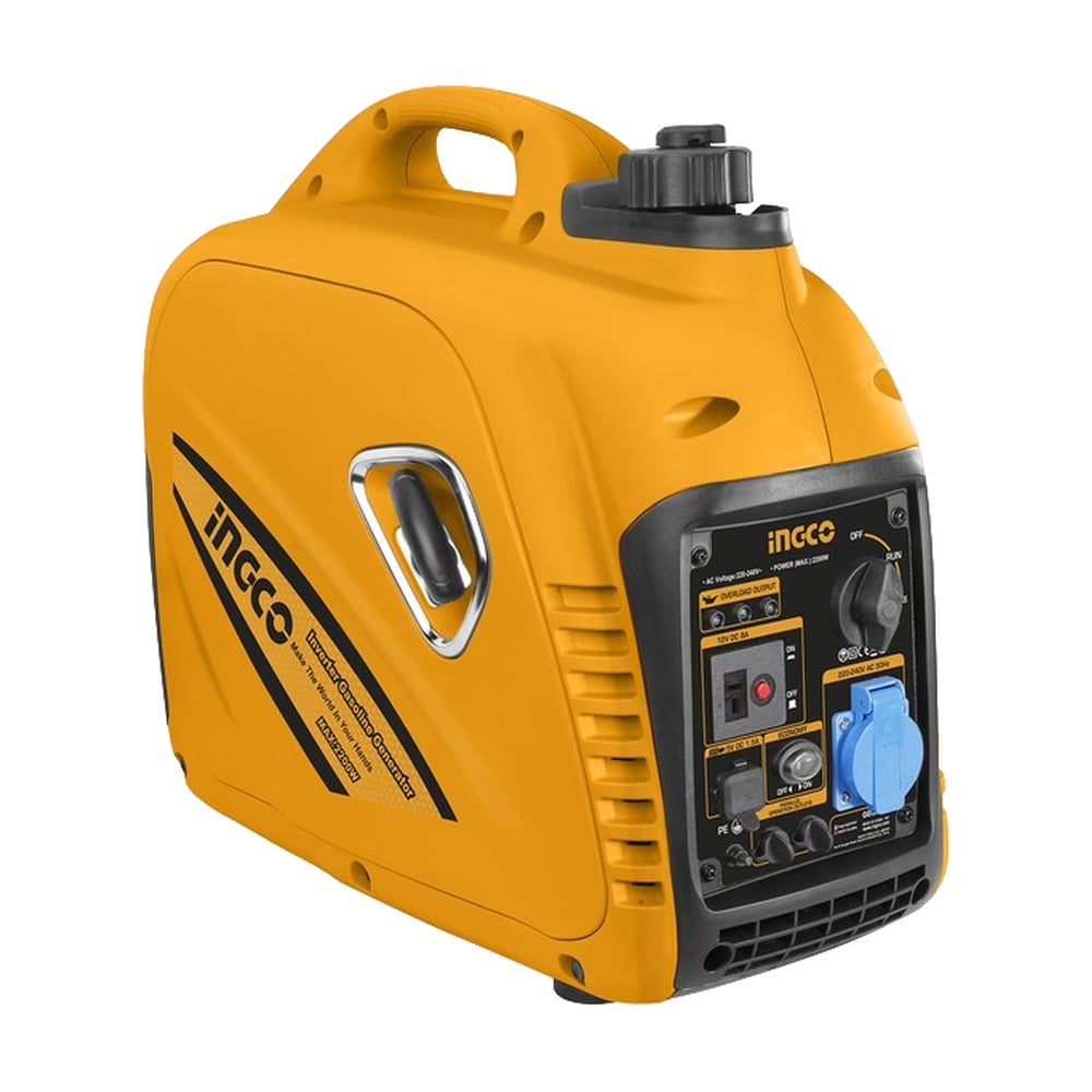 Изображение товара Инверторный INGCO GEI30001 2,2 кВт, бензиновый, 230 В, 4,5 л бак