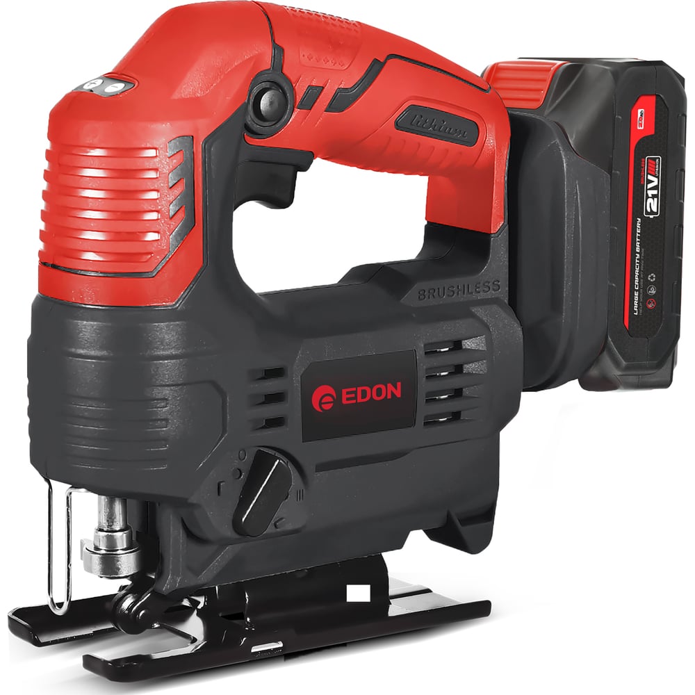 Изображение товара Лобзик Redbo Edon AJS-21A с аккумулятором 21 В 2 Ач и маятниковым ходом