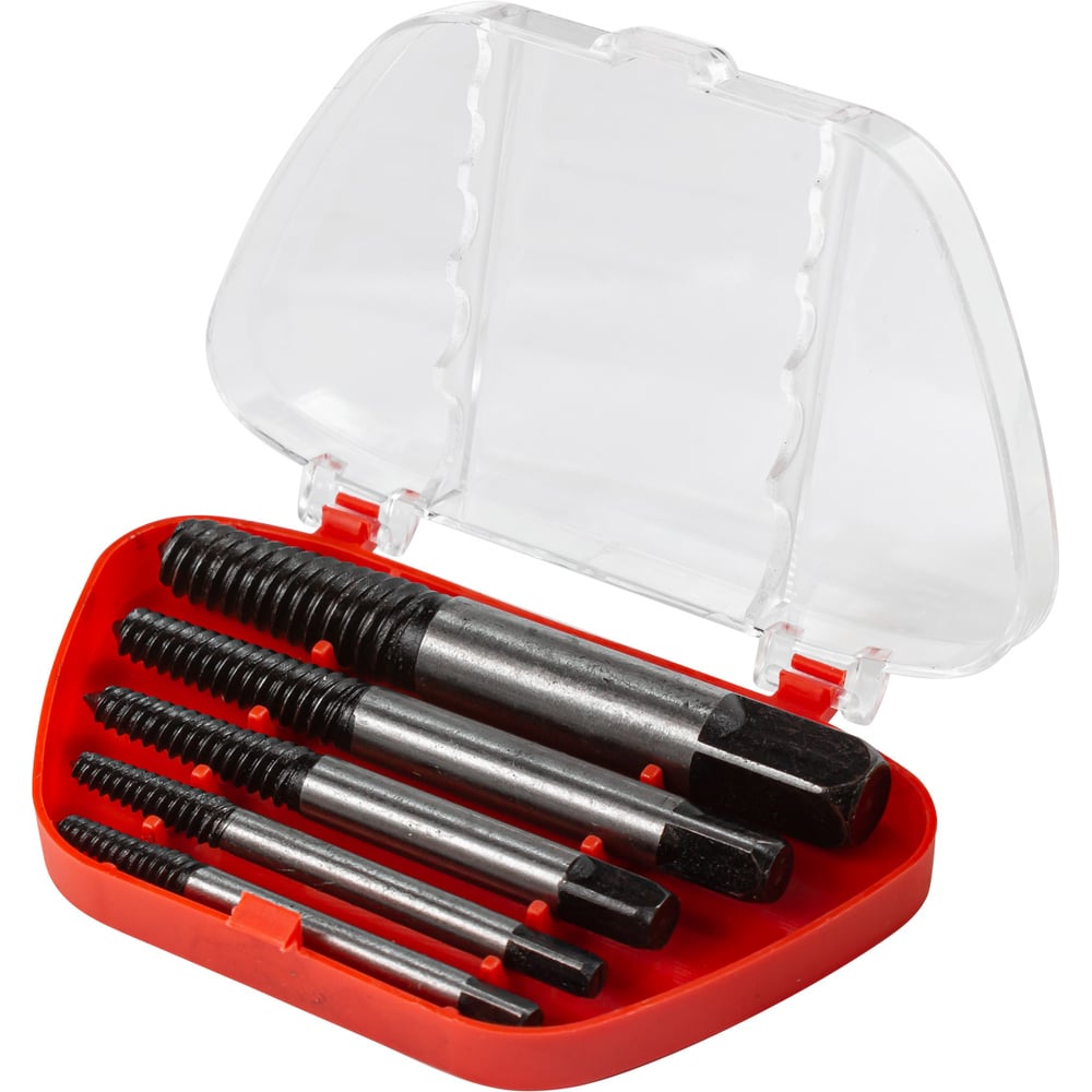 Изображение товара Экстракторы для извлечения поврежденных болтов/гаек ILOforce набор 5пр. IF-63005B(65777) Изображение товара Экстракторы для извлечения поврежденных болтов/гаек ILOforce набор 5пр. IF-63005B(65777)