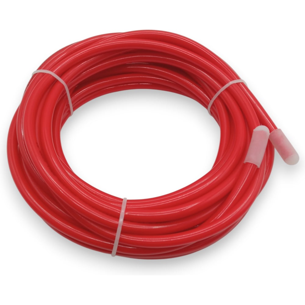 Изображение товара Трубка полиуретановая Контактная Механика 6х4мм красная 10м