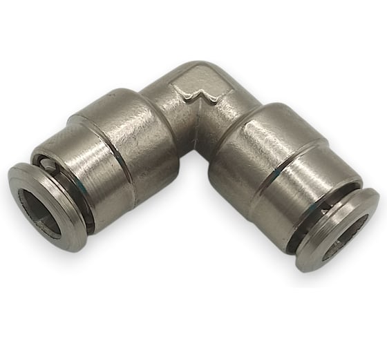 Изображение товара Фитинг угловой Контактная Механика трубка 6мм KEMV06-A
