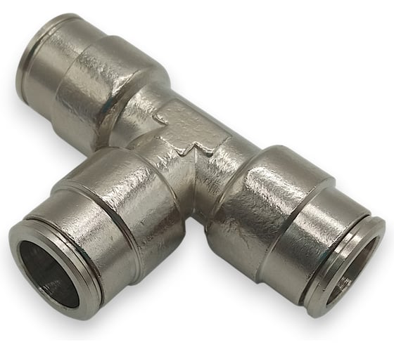 Изображение товара Фитинг-тройник Контактная Механика трубка 12мм KEME12-A