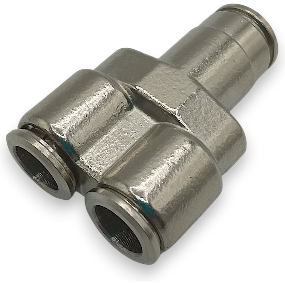 Изображение товара Тройник Контактная Механика Y-образный, трубка 10мм KEMY10-A