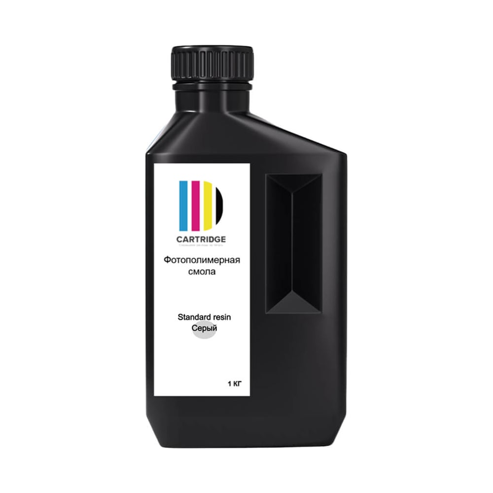 Изображение товара Фотополимерная смола Solution print Water-Wash Resin для 3D принтера, серая, CartriDge 357815