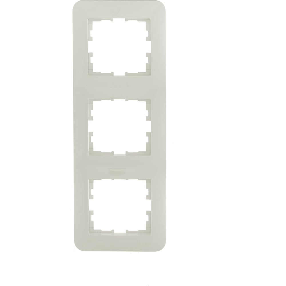 Изображение товара Рамка Lezard ASTI 3-ая вертикальная, без вставки, крем 7081-0300-153 Изображение товара Рамка Lezard ASTI 3-ая вертикальная, без вставки, крем 7081-0300-153