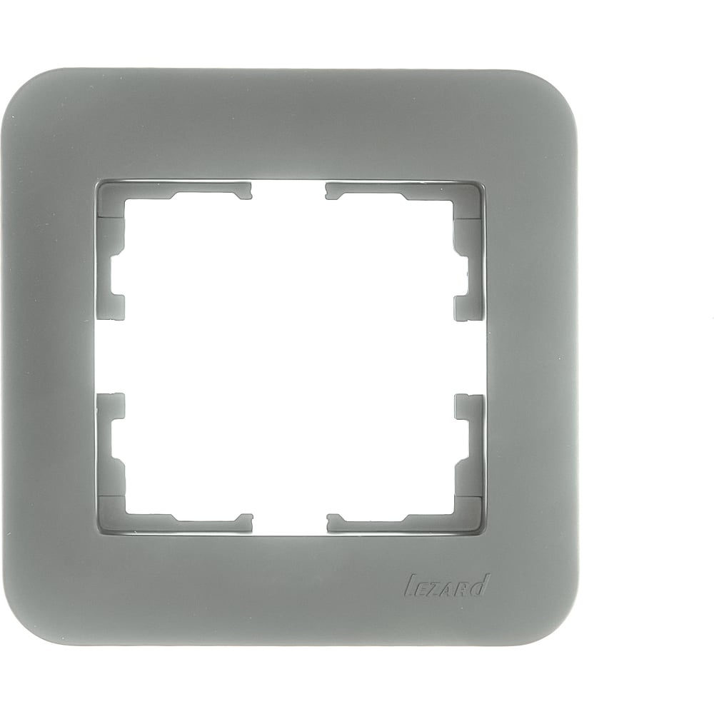 Изображение товара Рамка Lezard ASTI Платина 80x80 мм, 1 пост