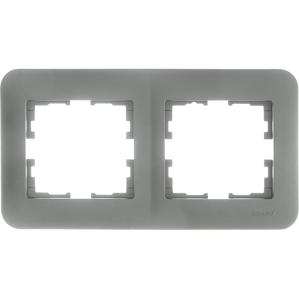 Изображение товара Рамка Lezard ASTI 2-ая горизонтальная, без вставки, платина 7081-3500-147 Изображение товара Рамка Lezard ASTI 2-ая горизонтальная, без вставки, платина 7081-3500-147