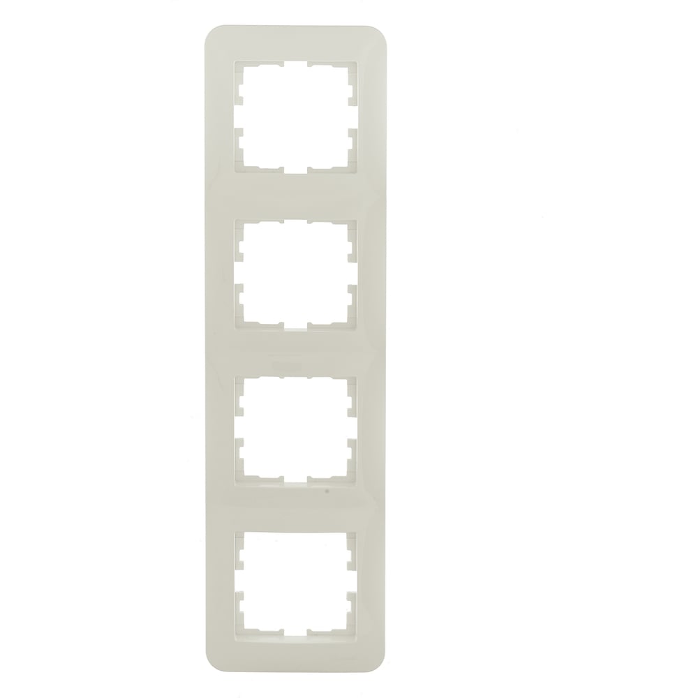 Изображение товара Рамка Lezard ASTI 4-ая вертикальная без вставки крем 7081-0300-154 Изображение товара Рамка Lezard ASTI 4-ая вертикальная без вставки крем 7081-0300-154