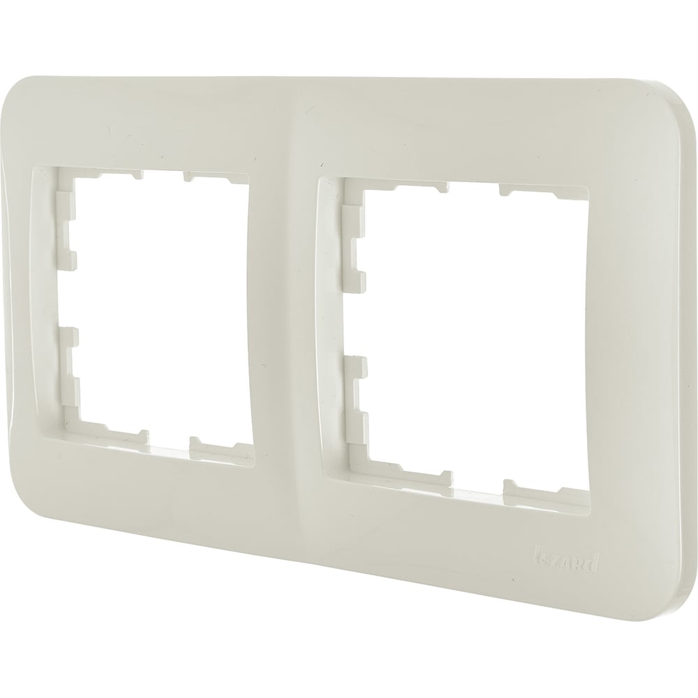 Изображение товара Рамка Lezard ASTI 2-ая горизонтальная без вставки жемчужно-белый перламутр 7081-3000-147 Изображение товара Рамка Lezard ASTI 2-ая горизонтальная без вставки жемчужно-белый перламутр 7081-3000-147