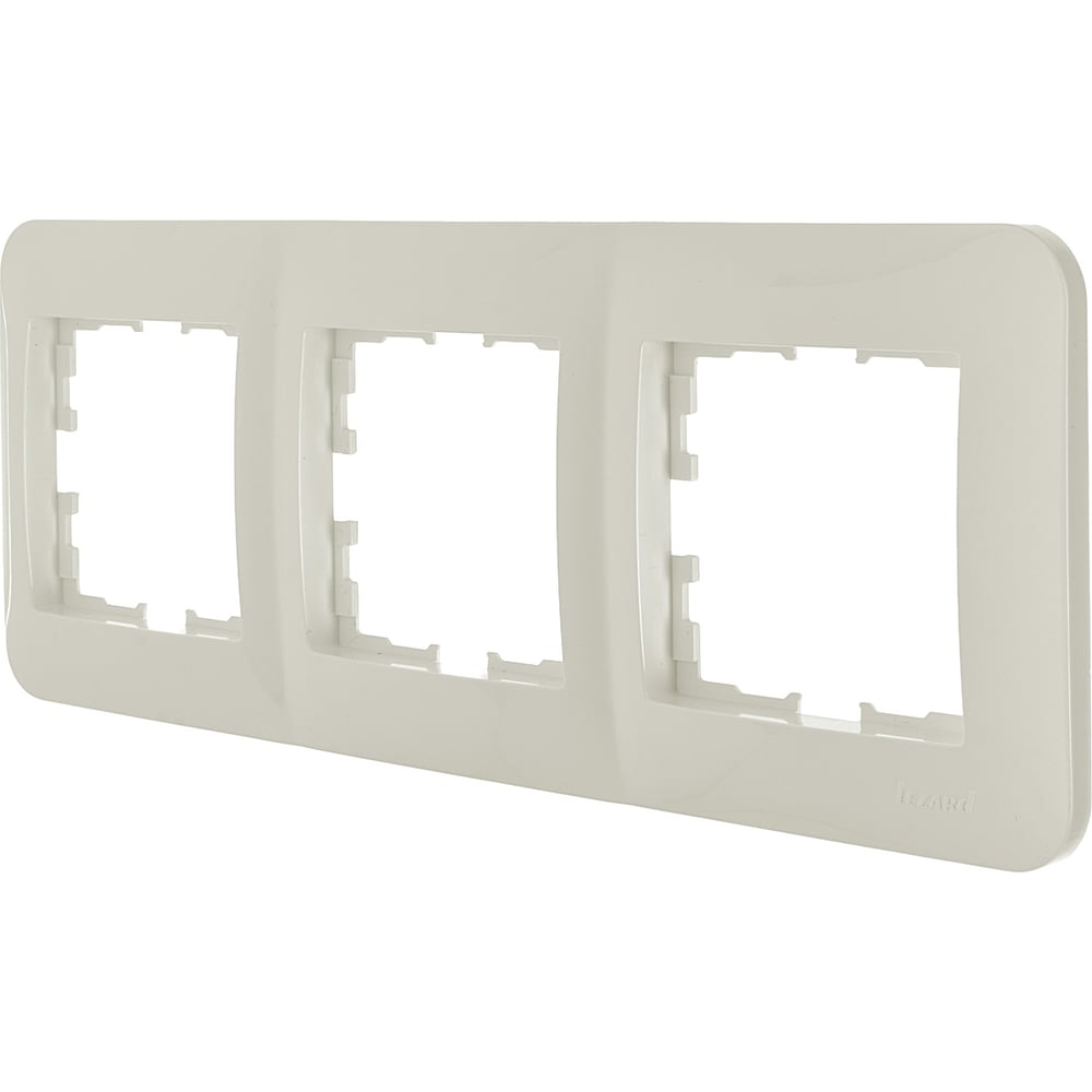 Изображение товара Рамка Lezard ASTI 3-ая горизонтальная без вставки