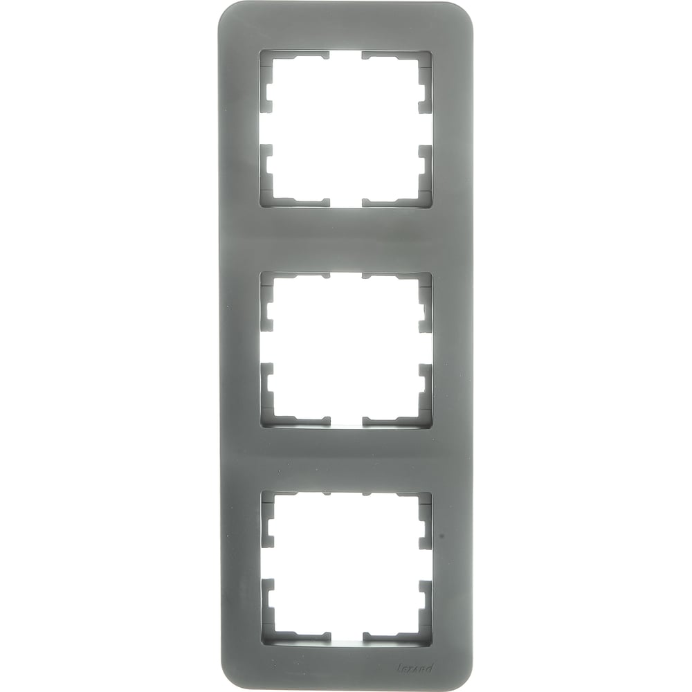 Изображение товара Рамка Lezard ASTI 3-ая вертикальная, без вставки, платина 7081-3500-153 Изображение товара Рамка Lezard ASTI 3-ая вертикальная, без вставки, платина 7081-3500-153