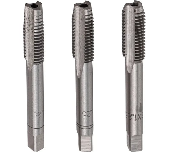 Изображение товара Метчик JBC M8x1,25 (3шт) JBC-TAP8x1,25(64885)
