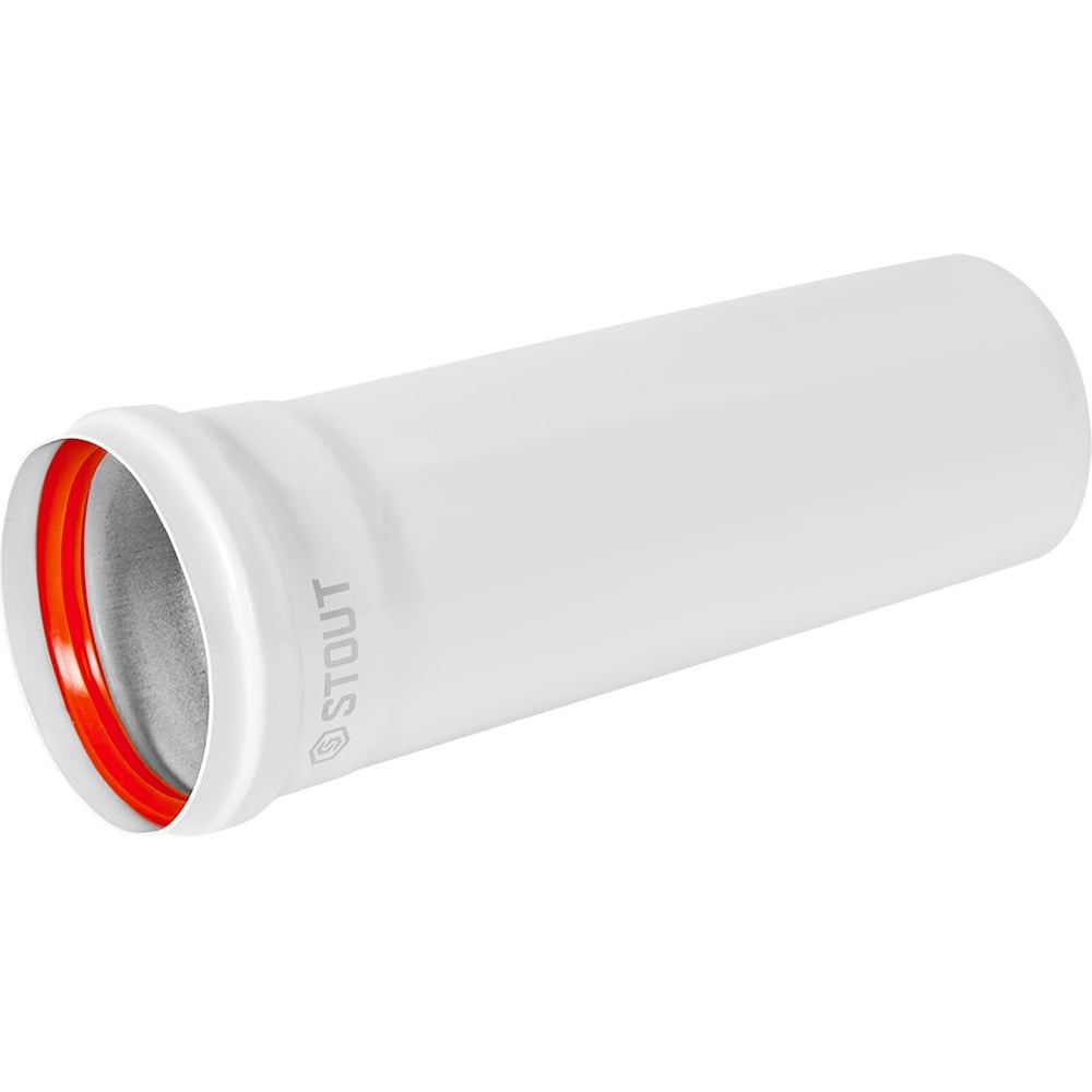 Изображение товара Удлинитель дымохода традиционный STOUT SCR-0080-000250 D80(п-м), L250 PEE9H4MM77DC2B