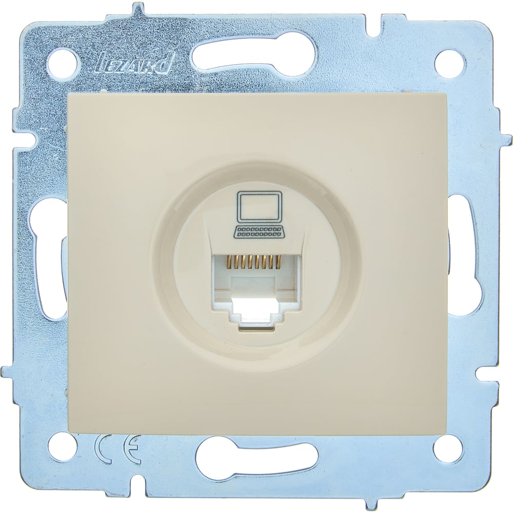 Изображение товара Розетка компьютерная Lezard ASTI 7081-0388-139 Изображение товара Розетка компьютерная Lezard ASTI 7081-0388-139