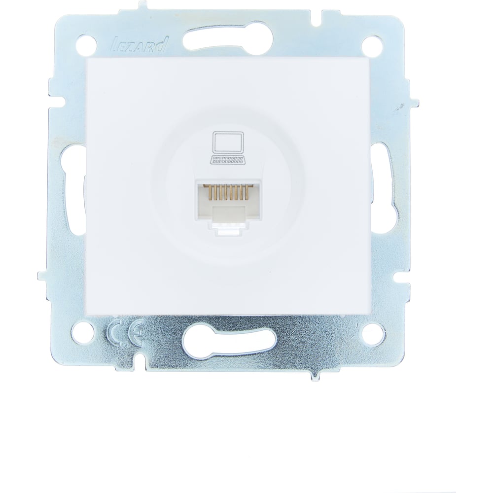 Изображение товара Механизм розетки компьютерной Lezard ASTI белая 7081-0288-139 Изображение товара Механизм розетки компьютерной Lezard ASTI белая 7081-0288-139