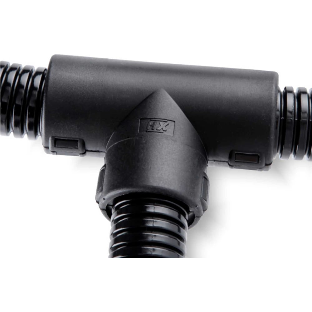 Изображение товара Фитинг пластиковый Weyer SVT-161616B разветвитель складной тройник, полиамид, цвет черный, гофра диаметром 16x16x16 мм, IP40, -30C-+100C WE3801400 Изображение товара Фитинг пластиковый Weyer SVT-161616B разветвитель складной тройник, полиамид, цвет черный, гофра диаметром 16x16x16 мм, IP40, -30C-+100C WE3801400