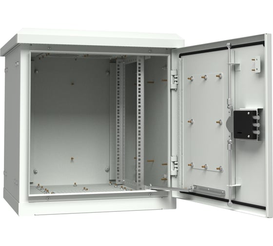 Изображение товара Антивандальный уличный шкаф без системы климат-контроля АМАДОН Ш630хВ600хГ600 ШМА300.А-63.12U.60-ST