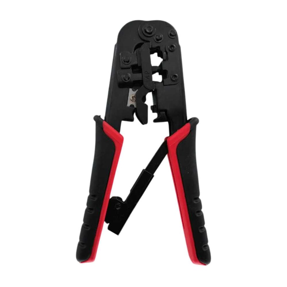 Изображение товара Кримпер Ripo HT-568R для RJ-45/RJ-11/12, цвет черно-красный 009-100020