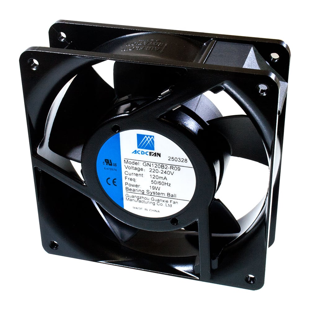 Изображение товара Вентилятор SZOMK GN120B2-R09 120×120×38 мм 220V