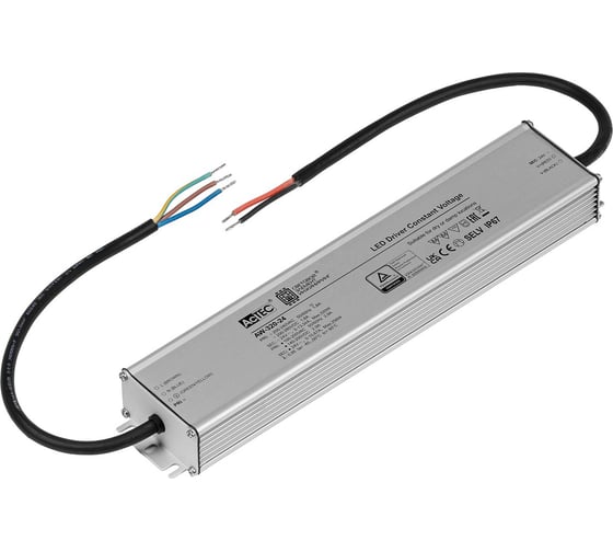 Изображение товара Блок питания AcTEC 24В, 320Вт, IP67, 0-13,34A, 300x58x32мм AW-320-24