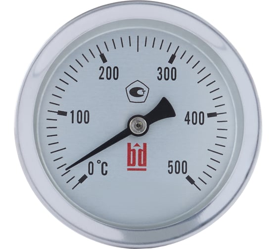 Изображение товара Биметаллический термометр BD ТБ 100Р/150 (0-500 °C), G 1/2, 1,5 рос, 51626111123