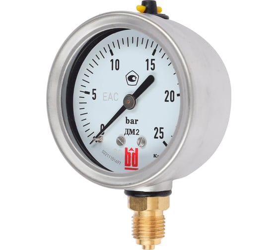 Изображение товара Манометр BD ДМ 2 100 Р (-0,1-0,15) МПа, класс 1,0, М20х1,5 125111150219