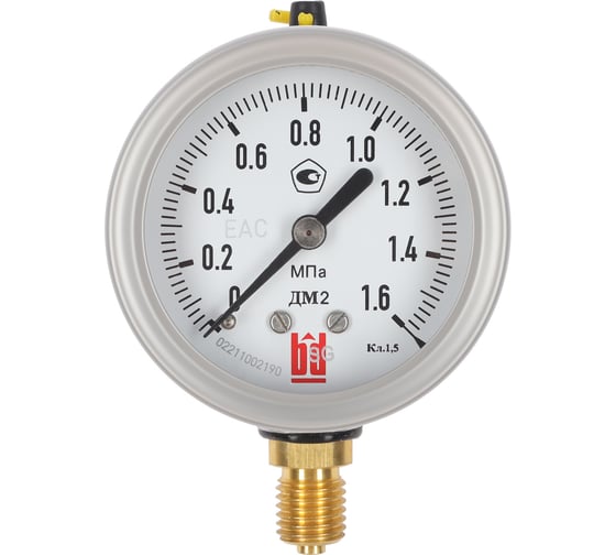 Изображение товара Манометр BD ДМ 2 100 Р (-1-1,5) бар, класс 1,0, G1/2 125111151127