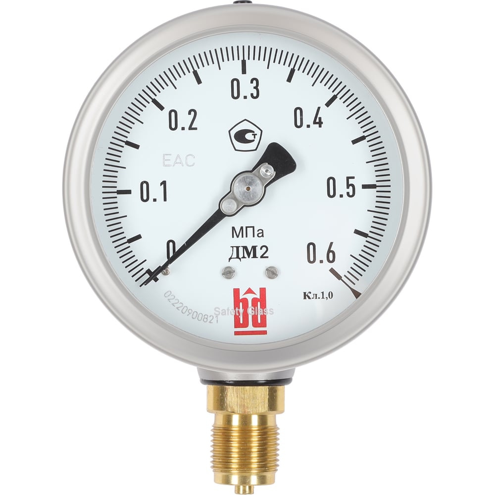 Изображение товара Манометр BD ДМ 2 100 Р (0-60) кгс/см2, класс 1,0, М20х1,5 125111153939