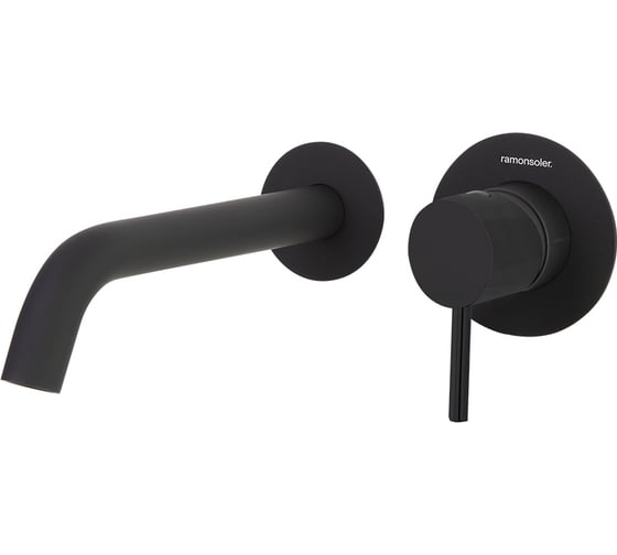 Изображение товара Встраиваемый смеситель для раковины Ramon Soler 19 см ODISEA черный 392101NM