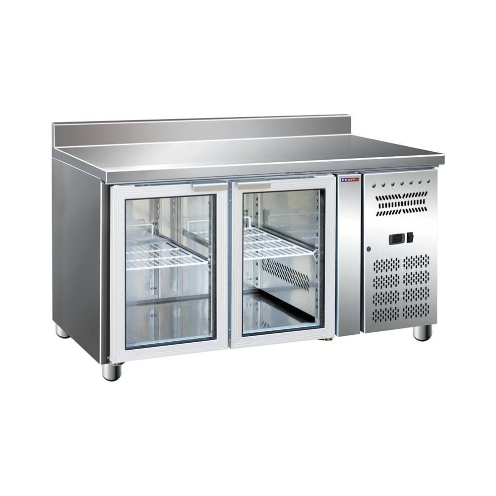 Изображение товара Стол холодильный COOLEQ GN2200TNG БОРТИК СТЕКЛЯННАЯ ДВЕРЬ C2681