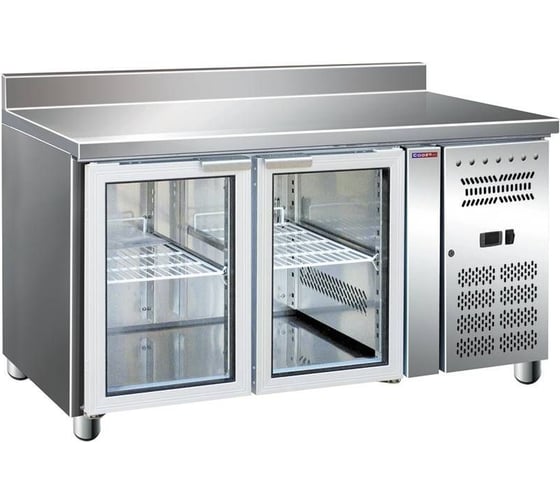 Изображение товара Стол холодильный COOLEQ GN2200TNG БОРТИК СТЕКЛЯННАЯ ДВЕРЬ C2681