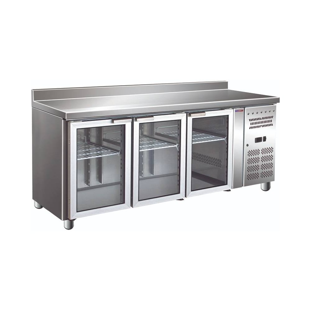 Изображение товара Стол холодильный COOLEQ GN3200TNG БОРТИК СТЕКЛЯННАЯ ДВЕРЬ C2682