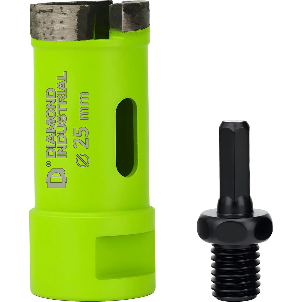 Изображение товара Коронка по керамограниту Diamond Industrial 25 мм/М14 сегментная DIDKSG25M14