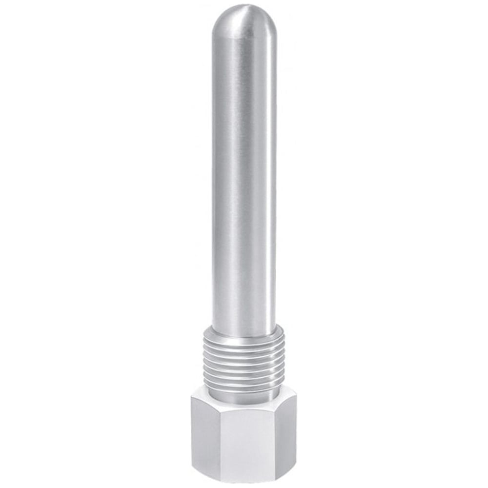 Изображение товара Гильза для термометра Росма БТ серии 220, Китай, L=200 Дн14 Ру250, нерж. сталь, внутренняя/наружная резьба M20×1.5–M20×1.5, D070-10011