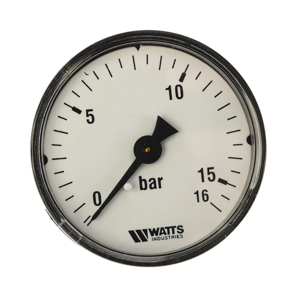 Манометр Watts горизонтальный 50-1/8-16bar F+R100 (MAL) PBFR2216BA00 10004917