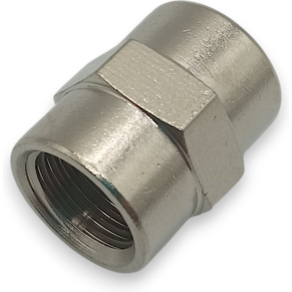 Изображение товара Переходник резьбовой Контактная Механика G1/4-G1/4 KRBF-G02 Изображение товара Переходник резьбовой Контактная Механика G1/4-G1/4 KRBF-G02