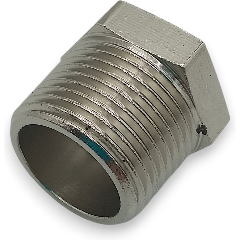 Изображение товара Переходник Контактная Механика KRBD04-06 1/2F-3/4M никелированная латунь Изображение товара Переходник Контактная Механика KRBD04-06 1/2F-3/4M никелированная латунь