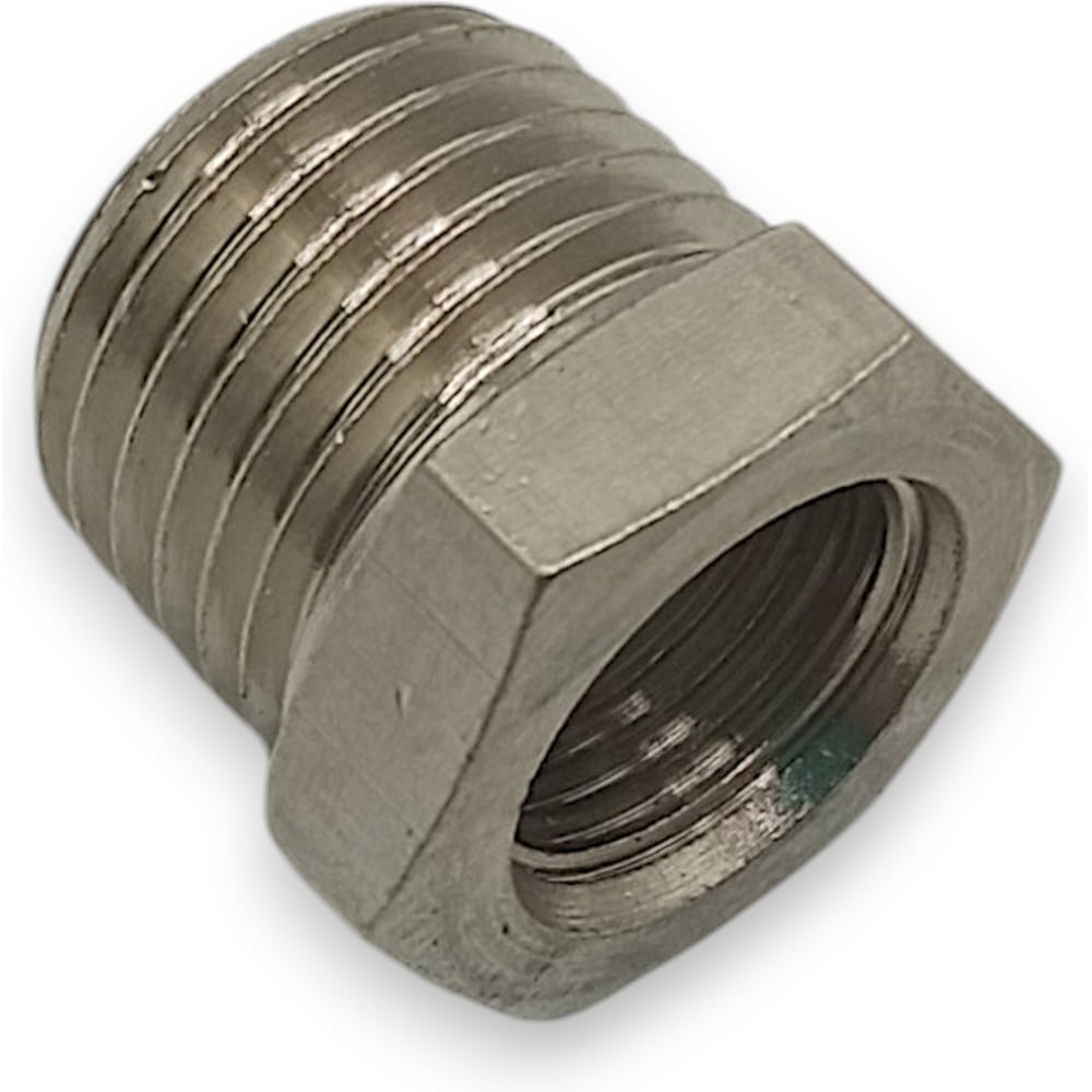 Изображение товара Переходник Контактная Механика KRBD01-02 1/8F-1/4M никелированная латунь