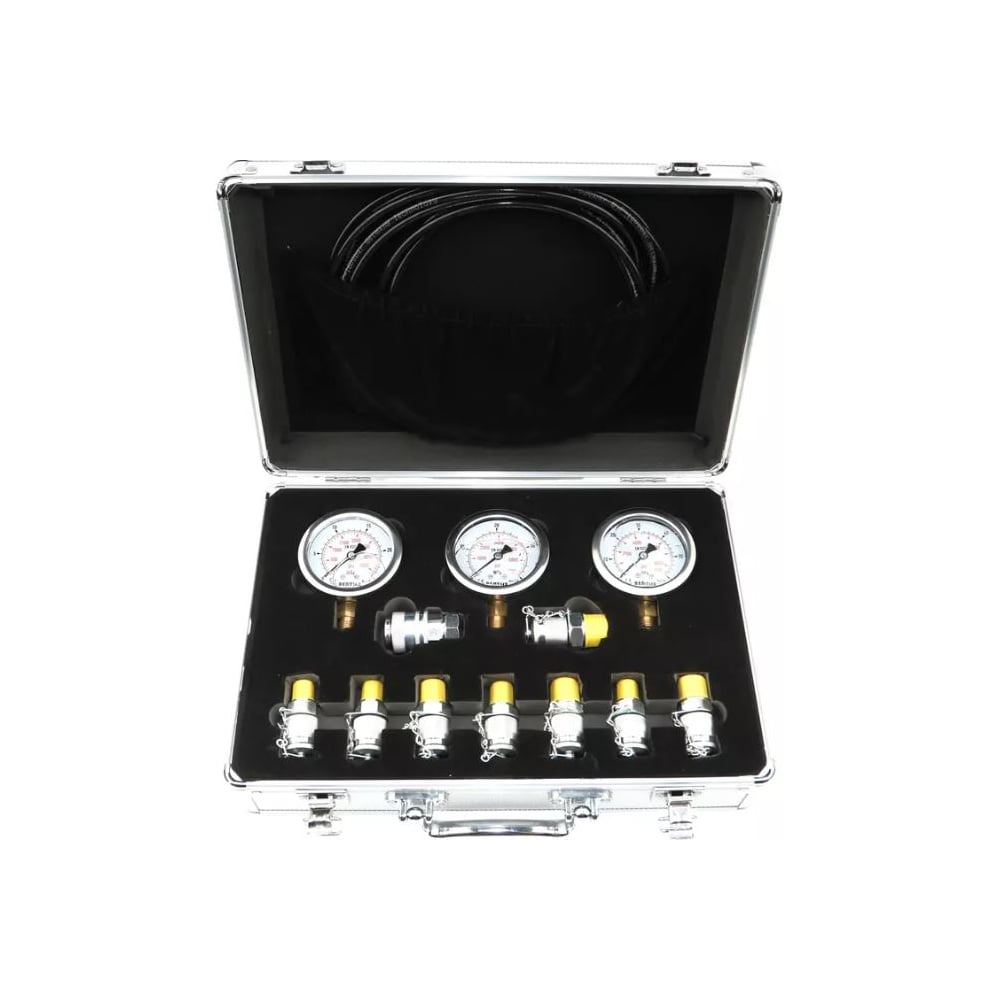 Изображение товара Набор 3-х манометров GARWIN с контрольными точками для измерения давления масла в гидросистеме A85530