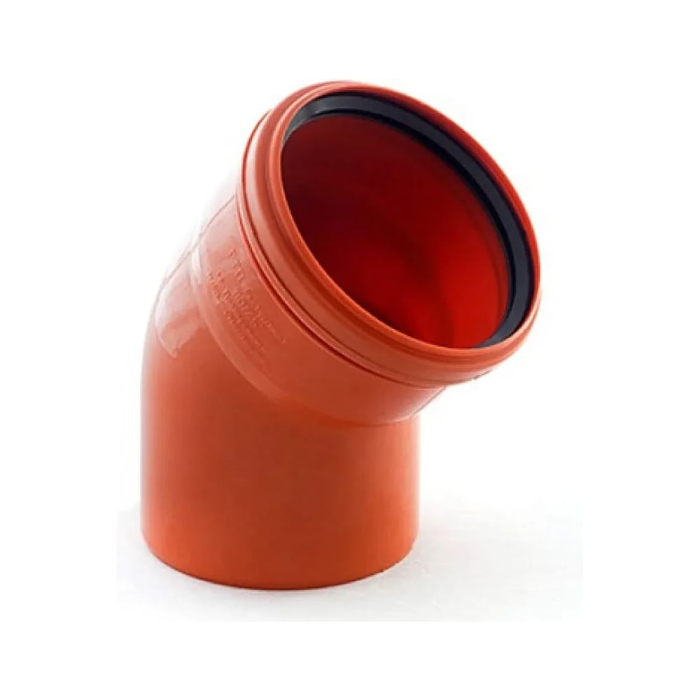 Изображение товара Отвод ViEiR ПВХ Ф110х67 для плавного изменения направления трубопровода ARN2261 06138