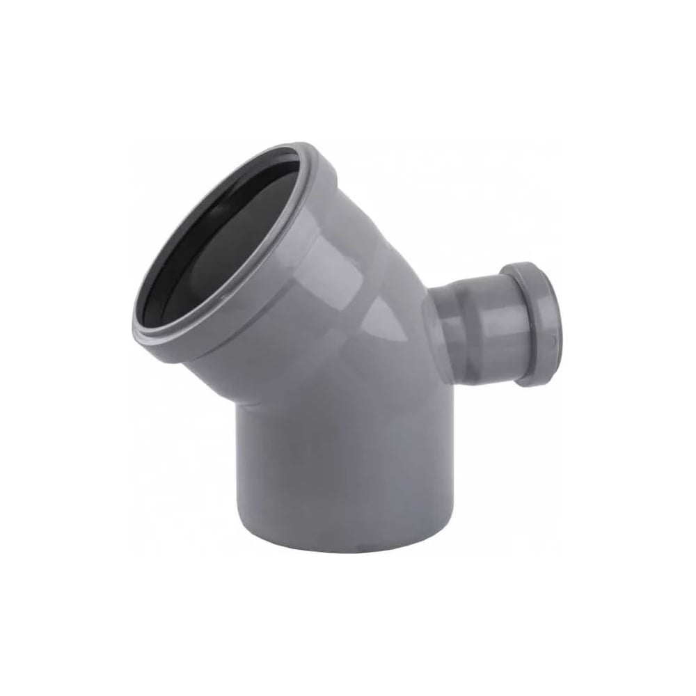 Изображение товара Отвод ViEiR ПВХ Ф110х45 с выходом Ф50 левый для бокового подключения ARN2253 05080